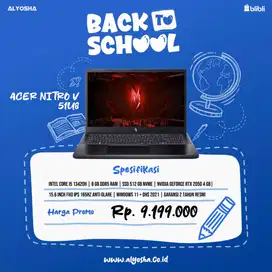 Laptop Pelajar Murah Nitro V 15 (ANV15-51-51U8)
