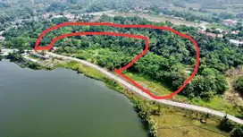 Tanah Kebun Sebrang Situ / Danau di Perbatasan Karawang Purwakarta