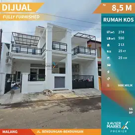 Dijual Kos Gress Full Furnish di Bendungan Lowokwaru Malang