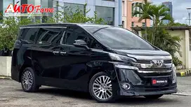 Toyota All New Vellfire 2.5 G ATPM NIK 2017 Black On Black Pilot Seat