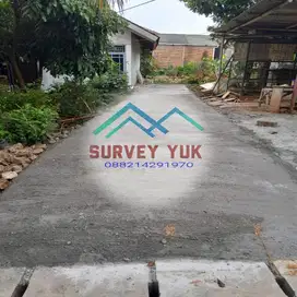 Tanah kavling 100 m2 strategis akses mobil anti banjir