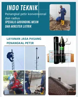 Ahli jasa pasang anti penangkal petir Sukmajaya Tapos Depok