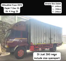 Jual Fuso Box FM 517 HL tahun 2012
