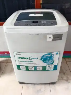 jual mesin cuci Lg 10 kg digital/otomatis siap pakai semua normal