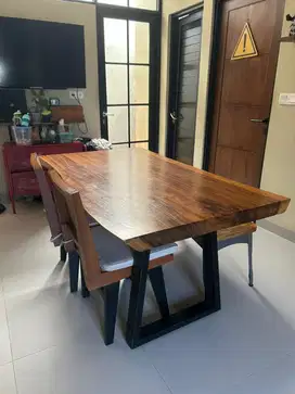 Meja Kayu Trembesi Murah