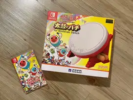 Game Nintendo Switch 'Taiko no Tatsujin' + Drum Controller (Hori)