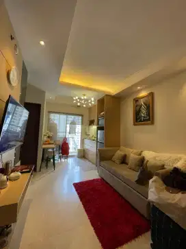 Dijual Apartemen 2 kamar medit 2 full furnished high zone