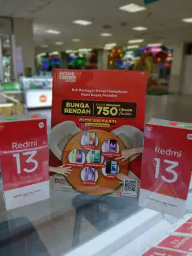 Promo cicilan pasti redmi 13 8/128GB