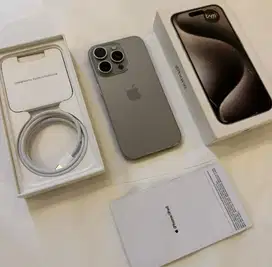 Iphone 15 Pro 128GB ibox garansi masih panjang like new