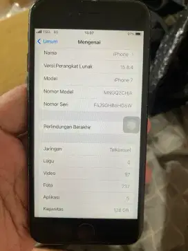 iPhone 7 128GB All Operator HP+Casan