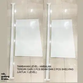 Shelving Rak Tipe DC-36, Kapasitas 250Kg/Layer, Rak Gudang, Rak Susun