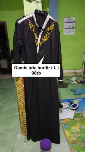 Gamis pria bordir