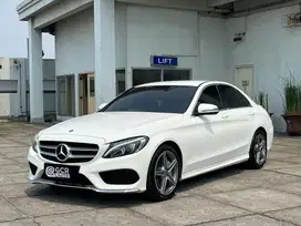 TDP 40 JUTA! KM 37 RIBU RECORD! MERCEDES BENZ C200 AMG NIK 2017/2018