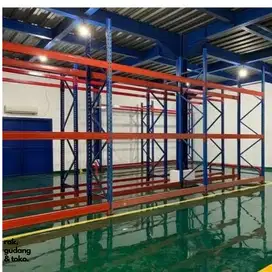 RAK PALLET KAPASITAS BEBAN 1 TON/LEVEL / RAK GUDANG HEAVYDUTY
