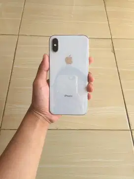 Iphone X silver 256gb ori ibox