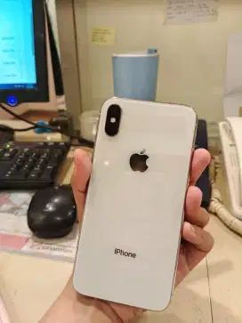 Iphone X 64gb Fullset Silver