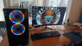 PC Amd Ryzen 3 3200G + RX550 2GB