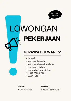 Perawat Hewan Peliharaan