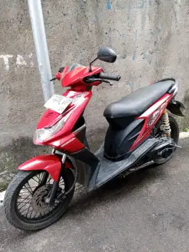 Beat tahun2008 kumplit plat T pajak kaleng jalan