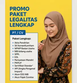 Perlengkapan Usaha PT Legal