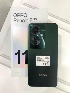 Oppo Reno 11F 5G 8/256 Hijau resmi lengkap