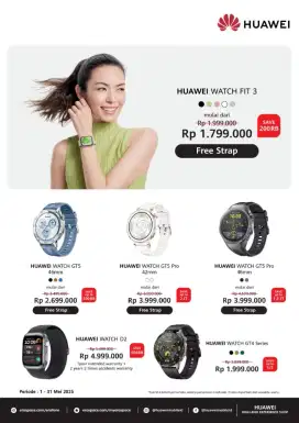 Huawei Fit3 White