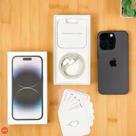 iPhone 14 Pro 256GB Black fullset original, Resmi bea cukai ( BH 86% )