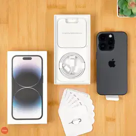 iPhone 14 Pro 256GB Black fullset original, Resmi bea cukai ( BH 88% )