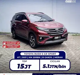 TERMURAH DISC 10 BERGARANSI 5TH DP 15JT RUSH GR SPORT 1.5 MATIC 2021
