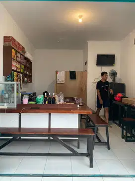 DIJUAL CEPAT SET PERLENGKAPAN WARKOP SIAP PAKAI!!