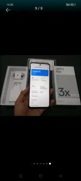 Oppo a3x fullset