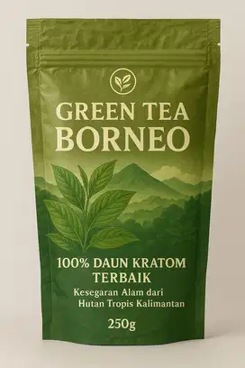 Green tea borneo 1000gram