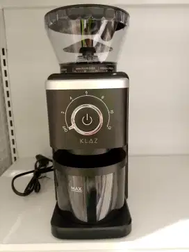 Coffee grinder with burr