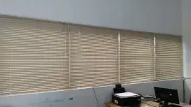 Tirai jendela venetian blind free pasang