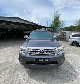 FORTUNER G 2.5 2011 MT Km 123 Ribu Antik Servis Ricord