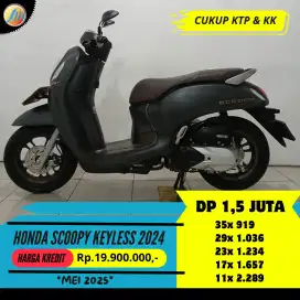 HONDA SCOOPY KEYLESS 2024 KREDIT MURAH ANGSURAN SANGAT TERJANGKAU