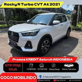 [Km33rb] Rocky R Turbo CVT Matic 2021 ISTIMEWA Bisa Kredit