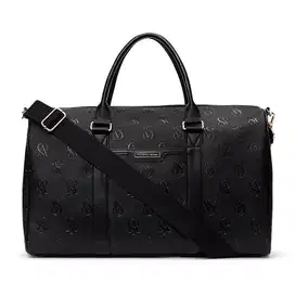 [New] Tas Minggat Victoria's Secret Black Sport Travel Duffle Bag