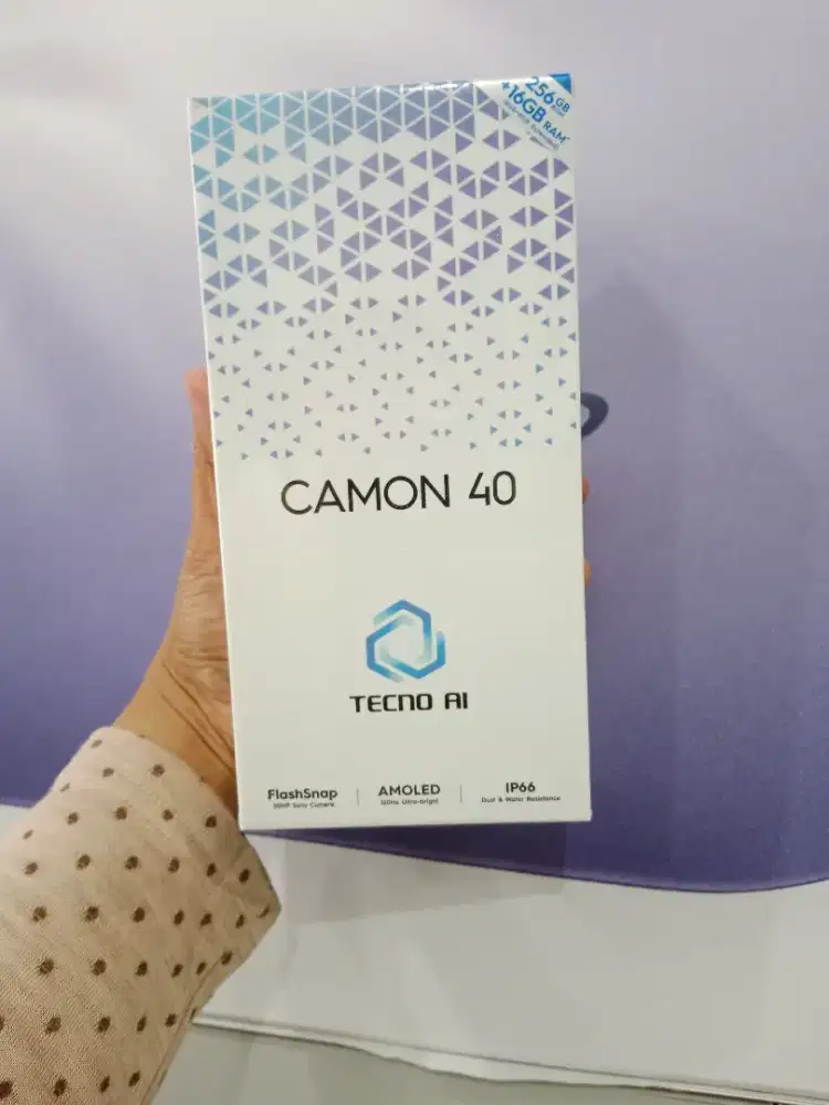 Tecno Camon 40 8/128 8/256gb Garansi Resmi
