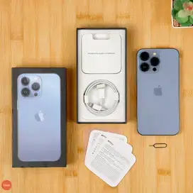 iPhone 13 Pro 256GB Sierra blue fullset original, Resmi bea cukai
