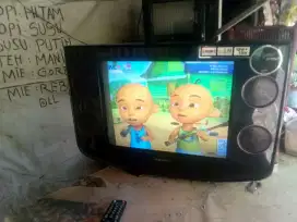 Jual tv 21in slim Turbo samsung nomines harga 350 nego siap antar