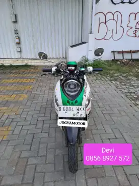 Yamaha fino sporty th 2014 motor second pajak panjang