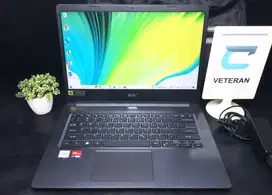 Laptop Acer Ram 8gb Ssd 256gb ngebut Gaming Editing Desain Layar Full