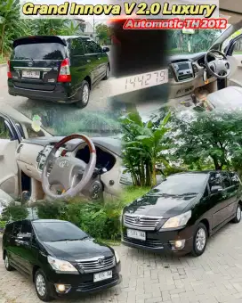 GRAND INNOVA V 2.0 METIC 2012 LUXURY