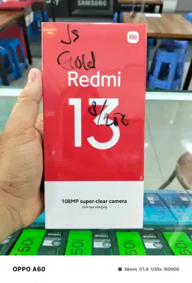 XIAOMI REDMI 13 8+8/128 &256 READY YA BOSKUH STOCK TERBATAS!