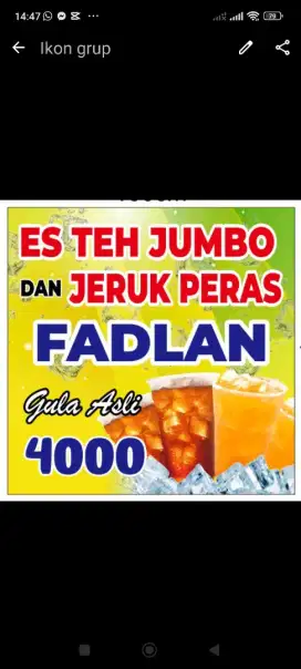 Karyawan Es Teh Jumbo