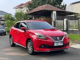 BALENO HB AT 2017 MERAH KM 83rb (REAL DARI BARU)