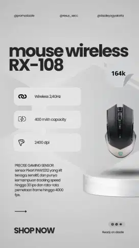mouse gaming rexus RX108