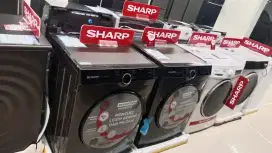 Cicilan mesin cuci sharp gratis 3 kali angsuran via kredit pluss
