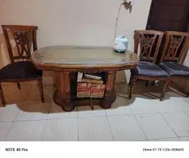 Dijual meja makan jati